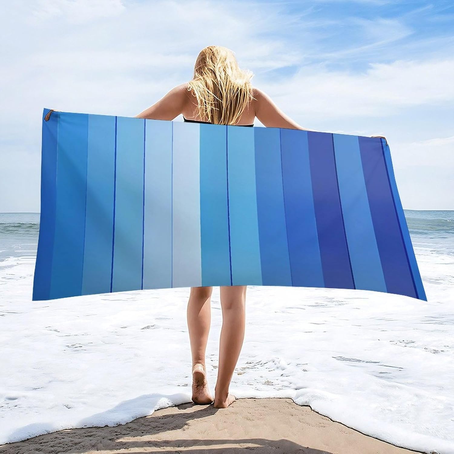 Uranic by Flags Bath Towel Beach Towels Quick Dry Oversized Bath Blanket Highly Absorbent Towel for Women Men 160x80cm