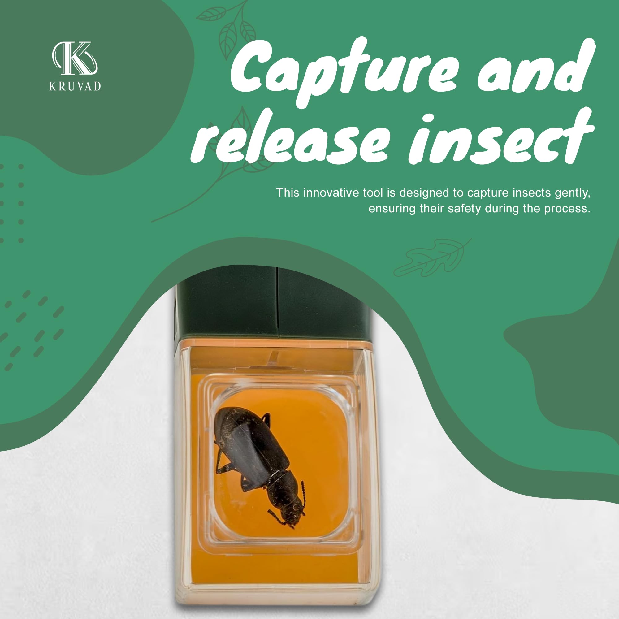 Bug Catcher Tool Insect Catcher cage Nature Exploration Toy for Kids Critter Keeper, Insect Catcher Magnifying Glass for Outdoor Adventures Quick-Release Bug Catching (32x7x7 CM) Tool — Amazon image 8