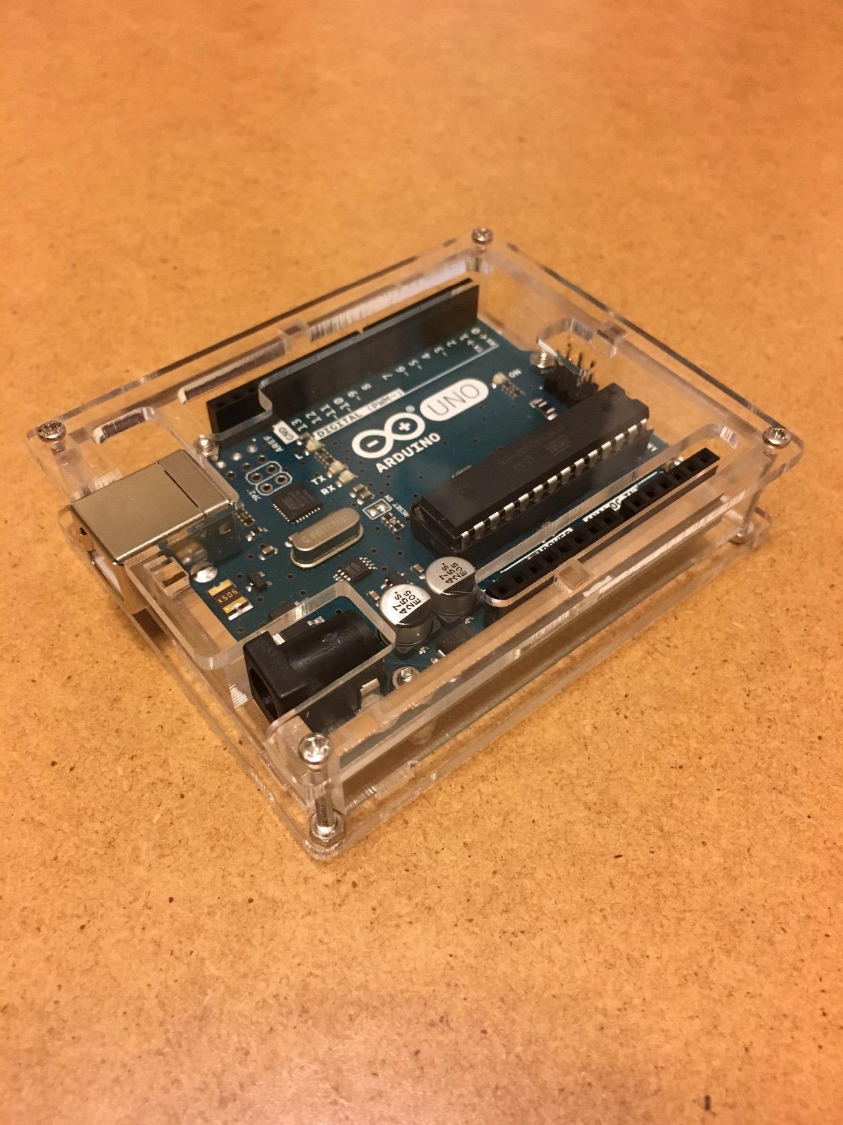 Amazon.com: Clear Acrylic Protective Case with Port Access for Arduino ...