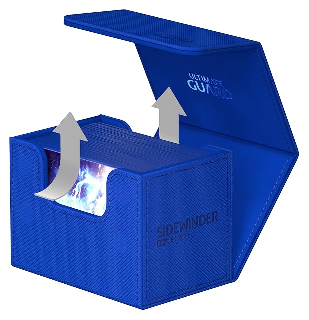 Foto 5 de 7 de Ultimate Guard Sidewinder 80+ XenoSkin Monocolor Azul