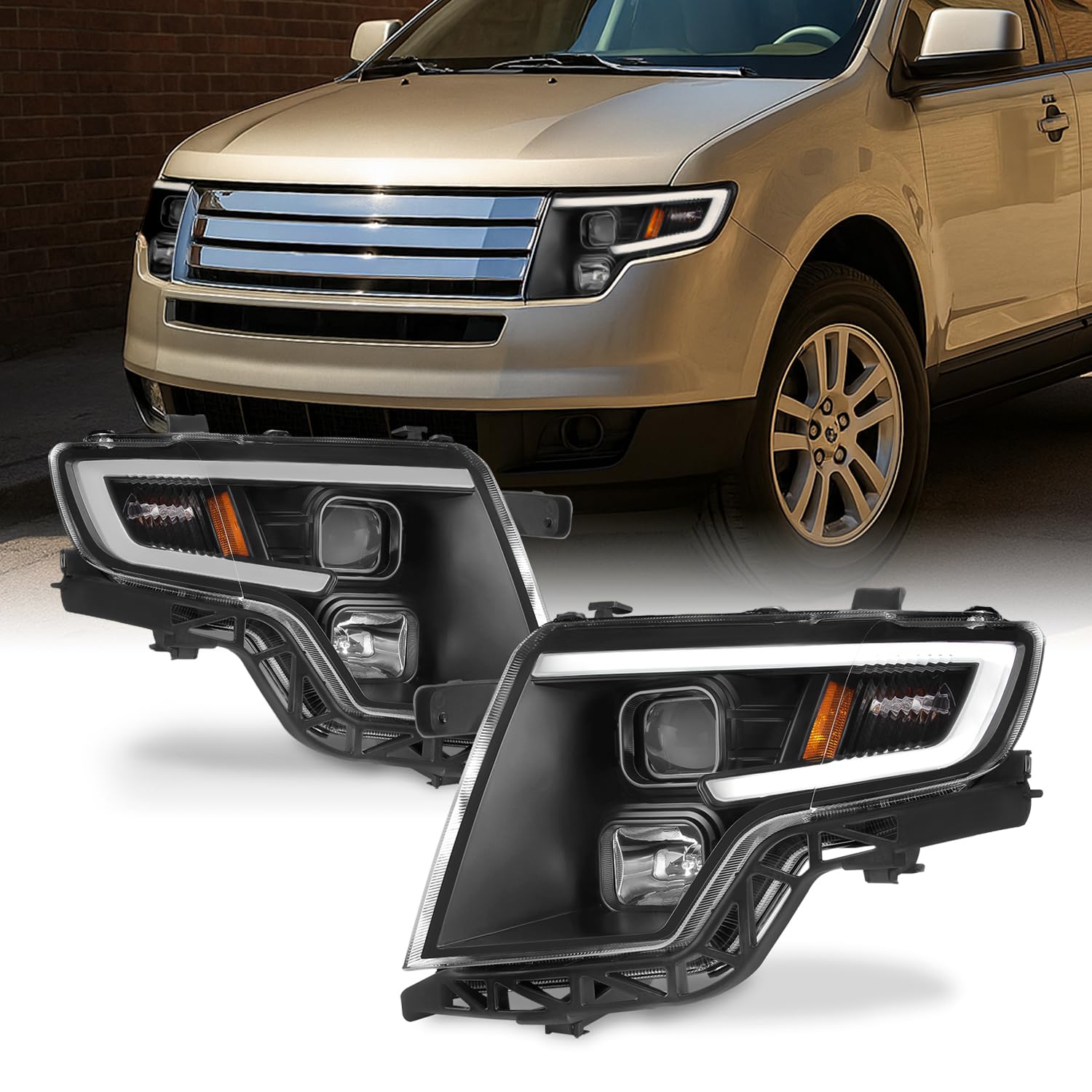 Amazon.com: AKKON - Fits 2007-2010 Ford Edge LED Light Tube