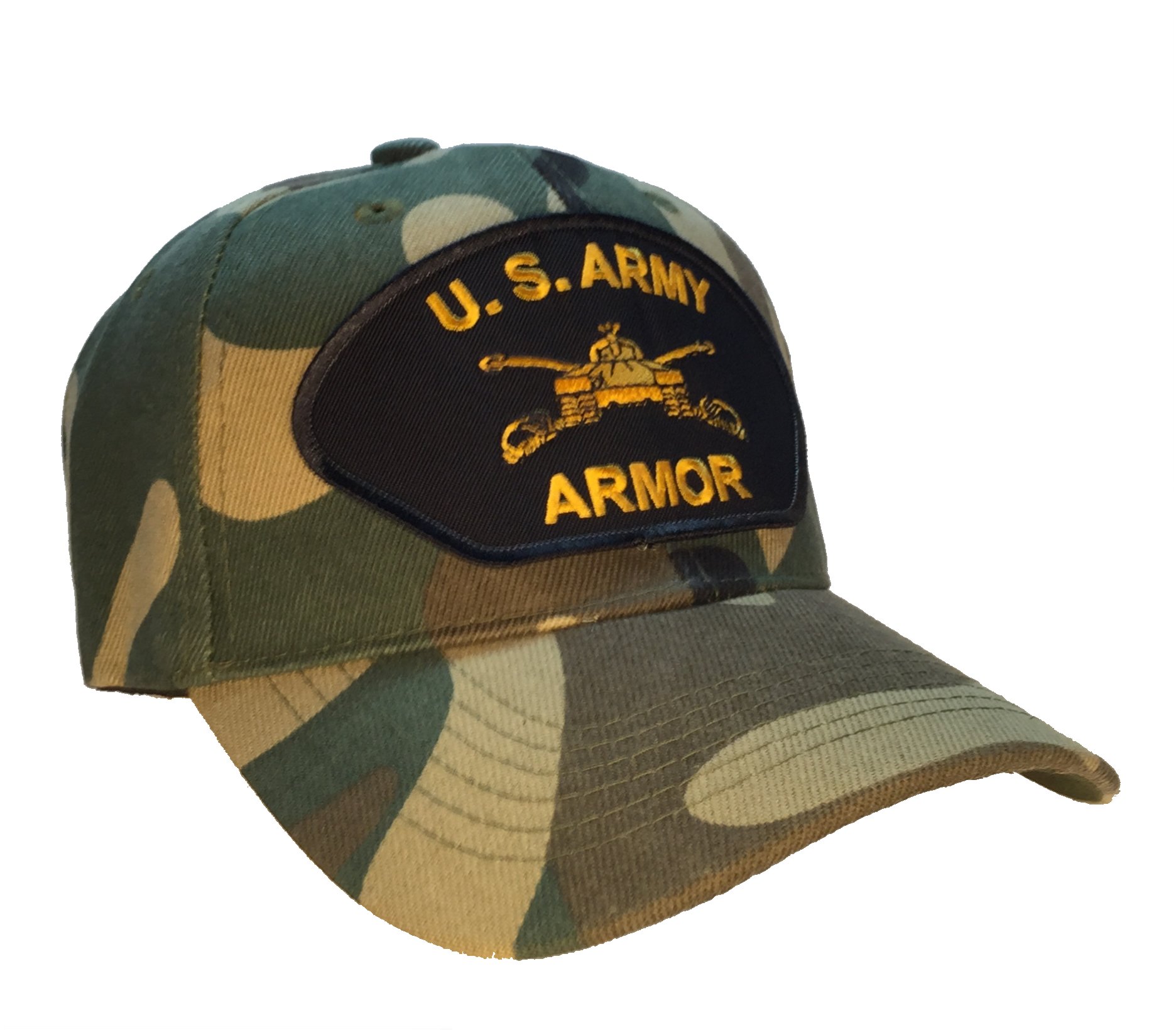 Army Armor Hat Camo Ball Cap