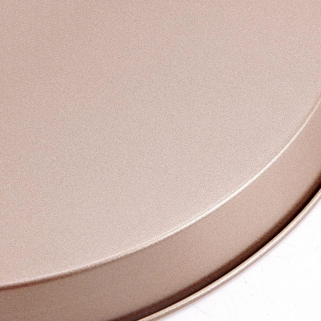 Baking Dish Non Stick Pizza Pan Carbon Steel Pizza Pan Round Baking Pan Homemade Pizza Baking Pan Casserole Dish (Size : 8inch) ()