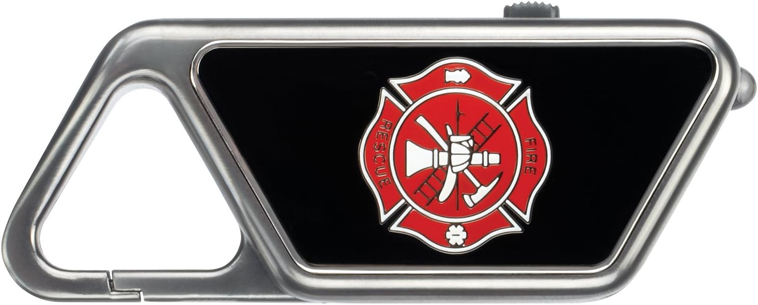 ASP Law Enforcement Sapphire USB Rechargeable Wearable Lights with Fire-Rescue Logo