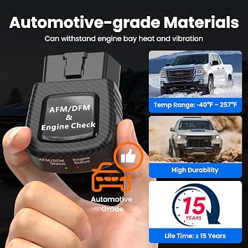 JOPLAY AFM Disabler Fault Alert Compatible with Silverado Sierra GM V6 V8