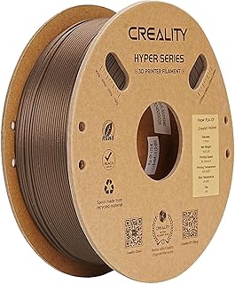 Creality Carbon Fiber Filament 1.75mm für K1C, 3D Drucker Filament für hohe Geschwindigkeit 50-300mm/s, 1kg(2.2lbs)/Spool ...