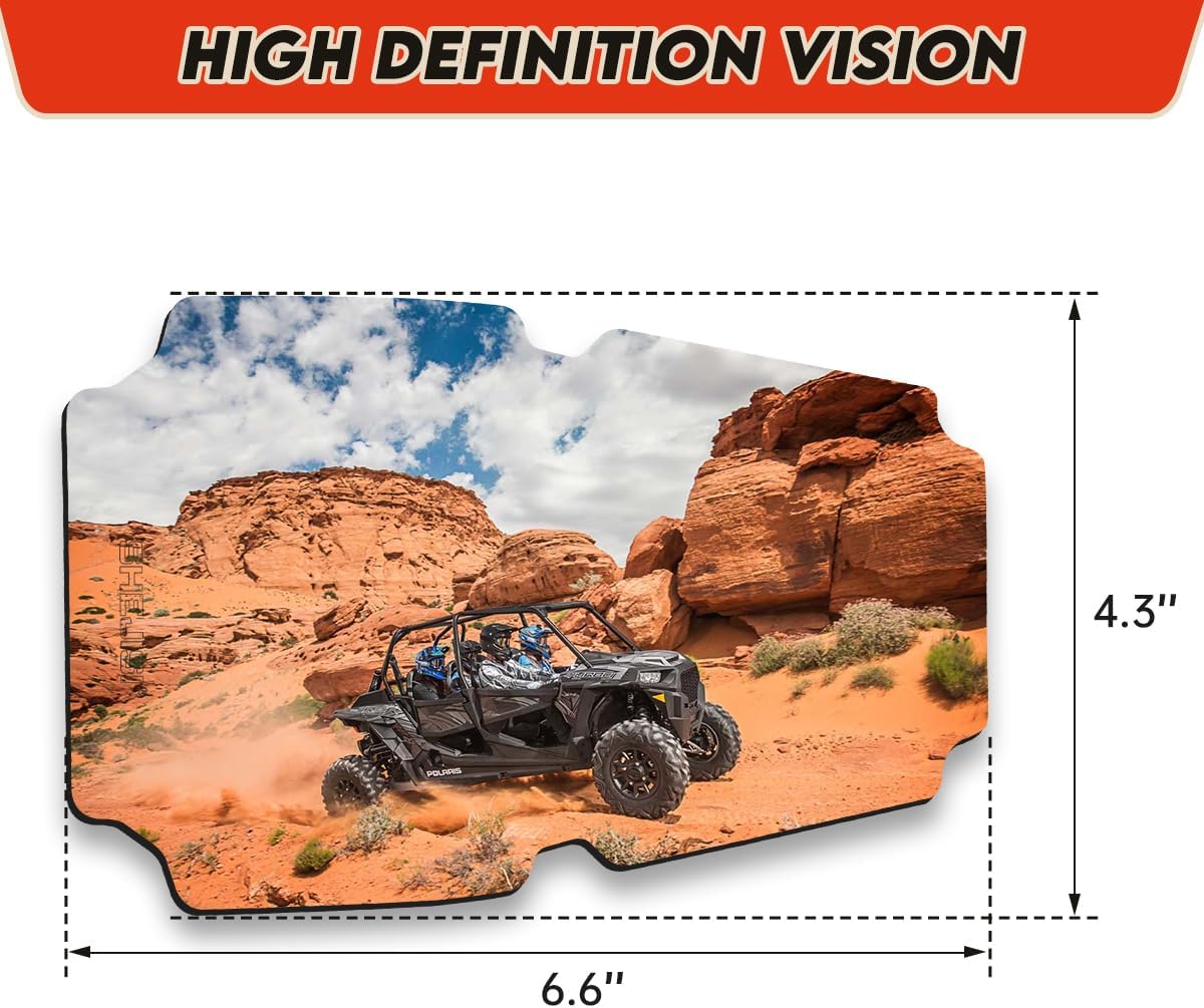UTV Glass Lenses (Pack of 2) for our this UTV mirrors (Item model number ‎RH-203).