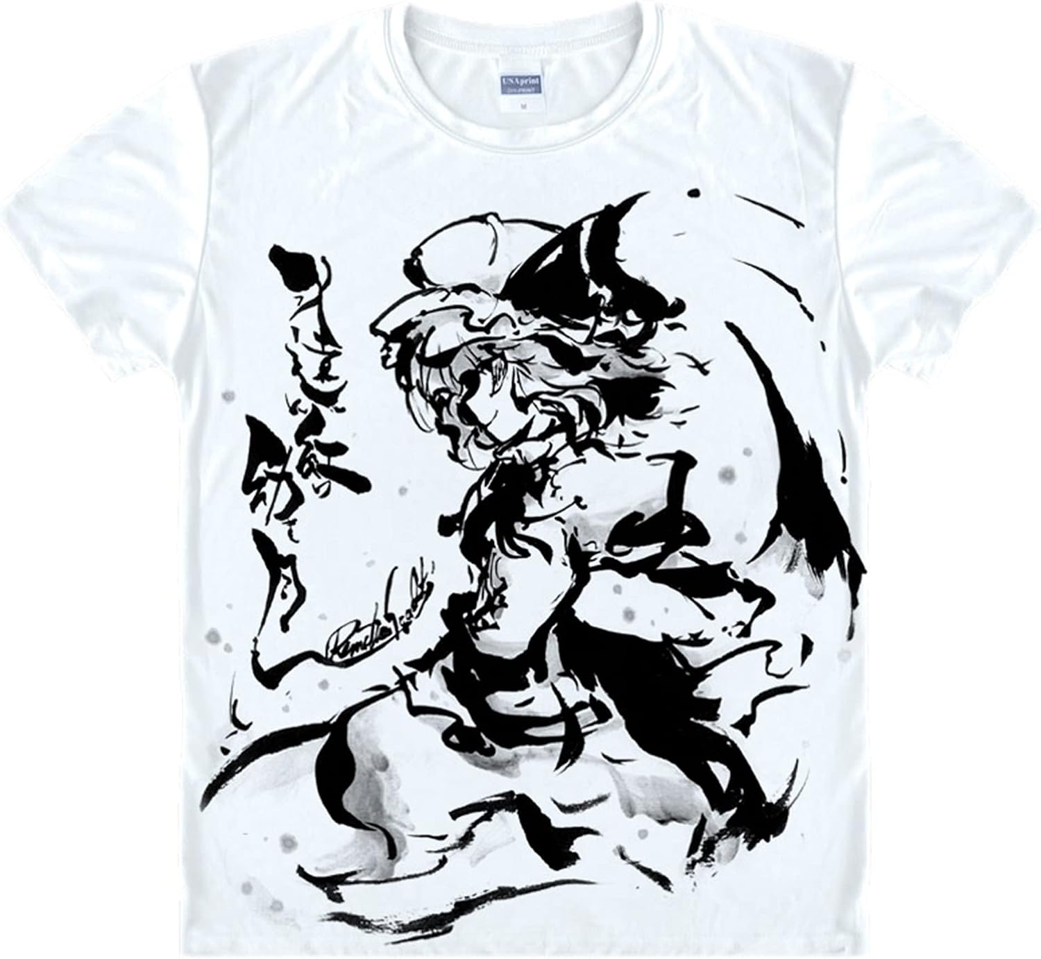 ISaikoy Anime Touhou Project T-Shirt Short Sleeve Shirt Tops Tees Sweatshirt Costume
