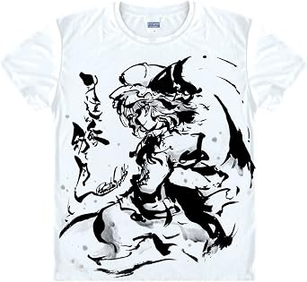 ISaikoy Anime Touhou Project T-Shirt Short Sleeve Shirt Tops Tees Sweatshirt Costume