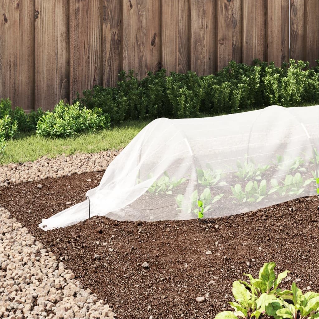Netztunnel 1,5x5 m aus Fiberglas und PP mit 1x1 mm Maschenweite, vielseitiger Pflanzenschutz für Gemüse, Kräuter, Blumen, Tomate, Gurke, Salat, ideal für Gewächshaus, Frühbeet