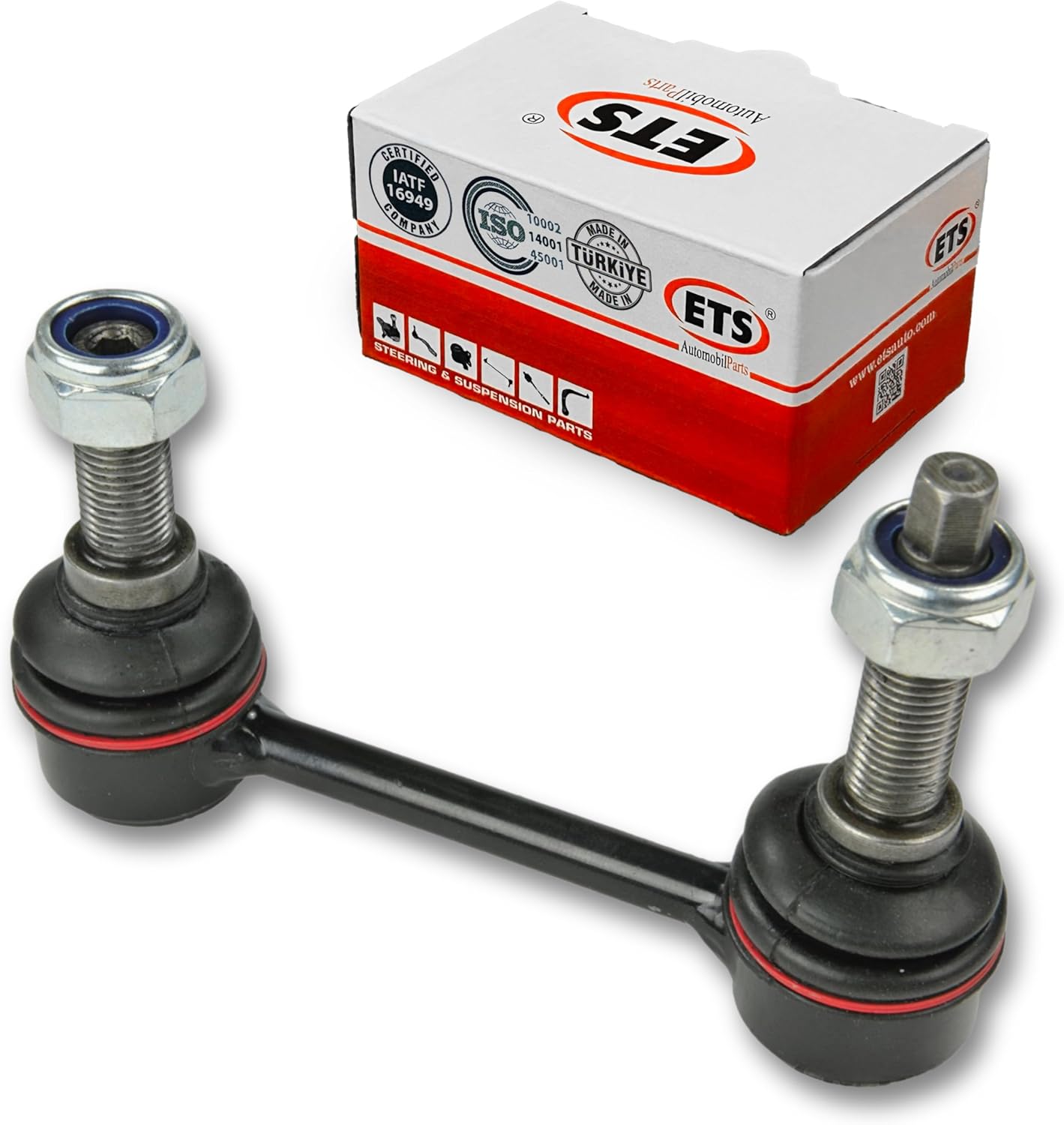 ETS 2Pc Rear Stabilizer Sway Bar End Link Pair K750318 fits Mercedes-Benz GL320 GL350 & GLE300d GLE350 GLE400 GLE550e & AMG - GL63 GLE43 GLE450 GLE63 & GLE63 AMG S