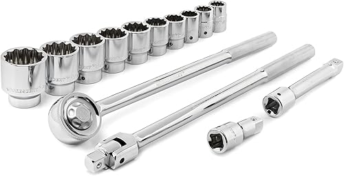 Miniatura 4 de Crescent Juego de herramientas mecánicas SAE estándar de 21 piezas de 34 pulgadas de 12 puntos - CTK21SAEN