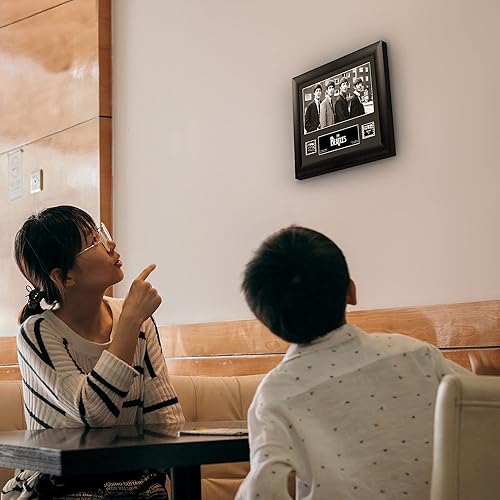 Miniatura 4 de FILMCELLS - The Beatles - Presentación de arte mural de edición limitada de 11" x 13" - Incluye dos clips de película de 1.378 in y certificado de