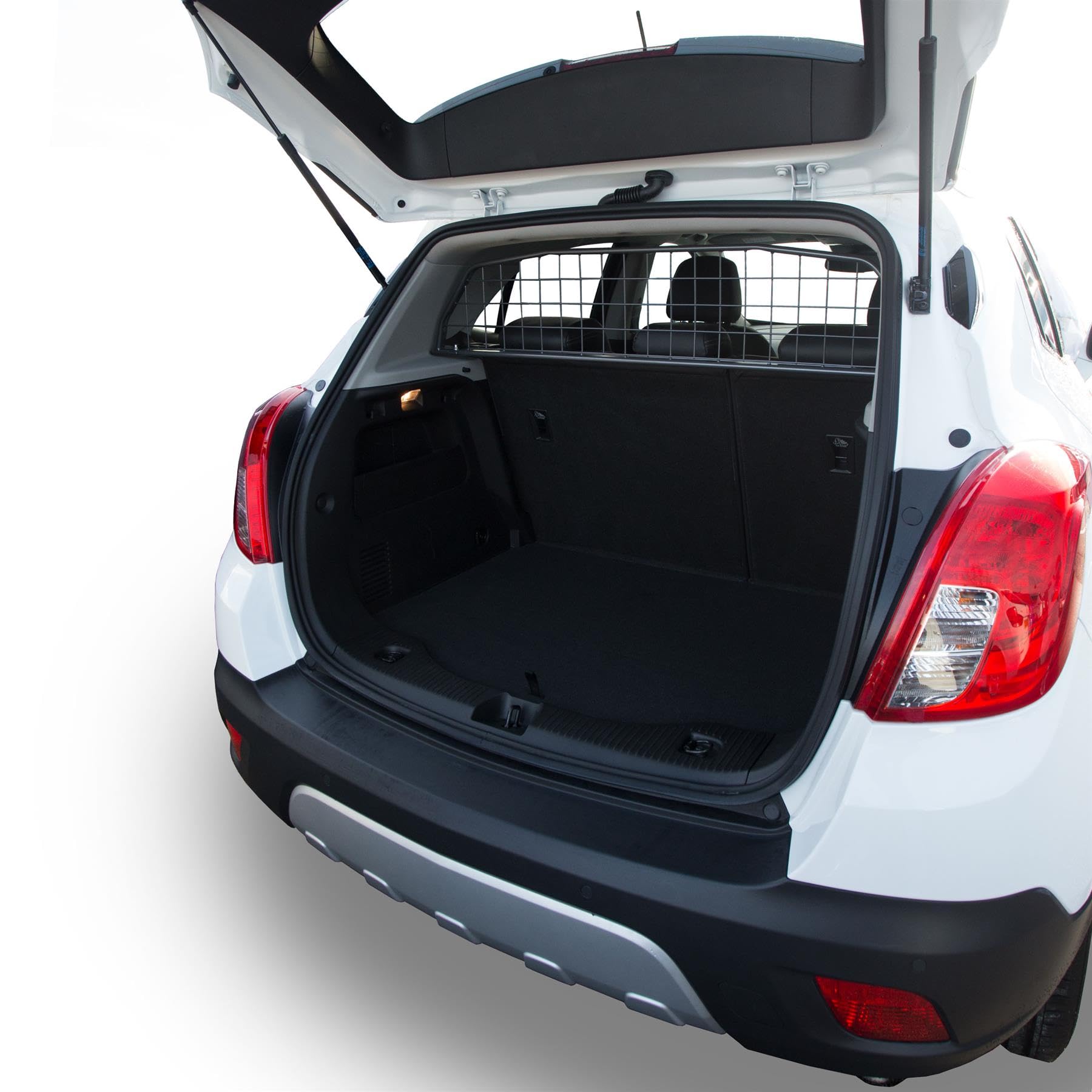 Travall Guard Griglia di Protezione Compatibili con Opel Mokka & Mokka X (2012-2019) Chevrolet Trax (2013-Corrente) TDG1345 – Griglia Divisoria Specifica in Acciaio Dolce