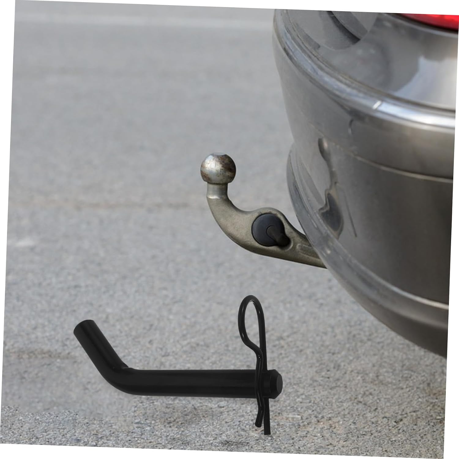 2pcs Truck Hitch Pin and Clip Diameter Fit for Receiver Durable Grooved Head Design for Safe Towing of Trailers and Off Road Vehicles