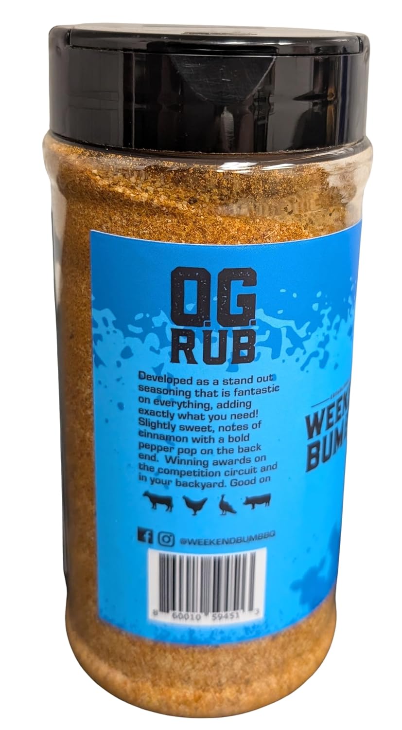 Weekend Bum BBQ - O.G. Rub - Large 12.5 oz - Image 3