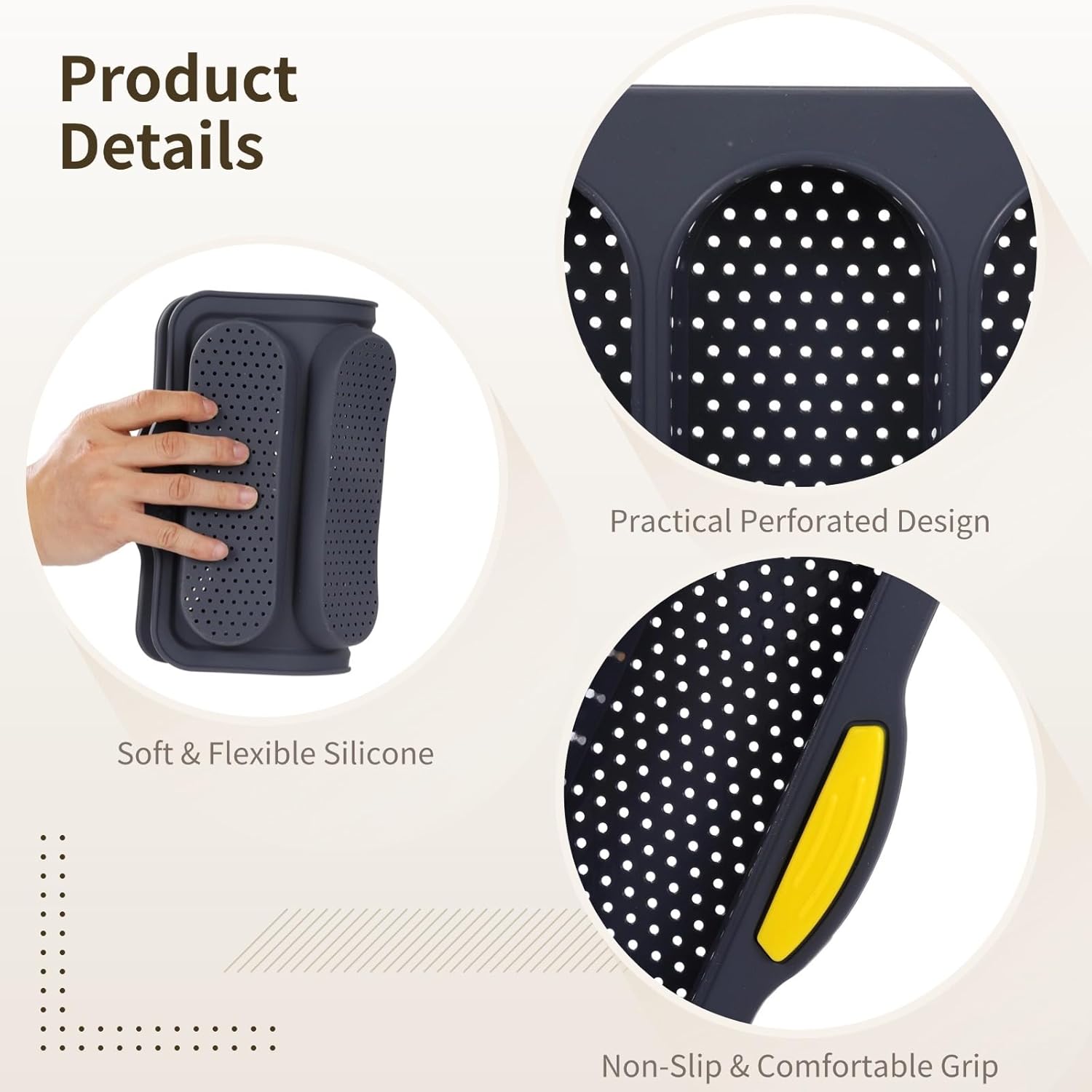 4-Piece Non-Stick Silicone Baking Pan Set, 9 & 4 Cavity French Bread Molds with Spatula & Oil Brush