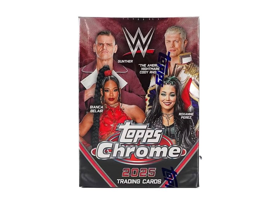 Amazon.com: 2025 Topps Chrome WWE Wrestling BLASTER box (7 pks/bx Amazon.com: 2025 Topps Chrome WWE Wrestling BLASTER box (7 pks/bx