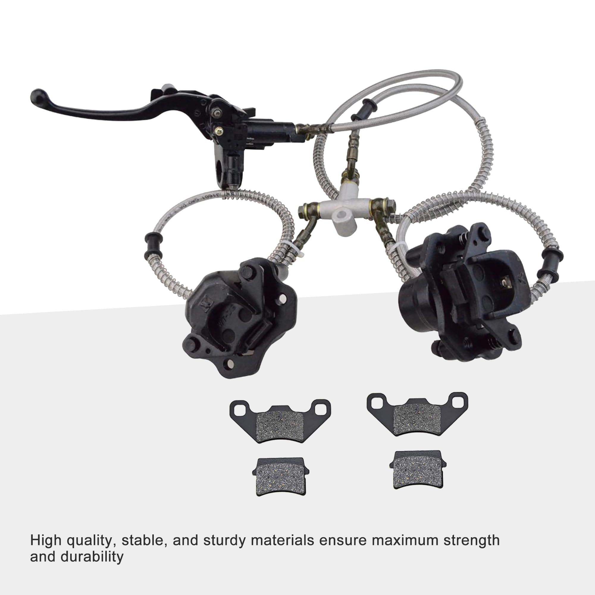 Plaquettes De Frein Disque 4 Pièces - Pour Moto ATV 50cc à 250cc - Semi-métalliques - Freinage Performant Sec/humide