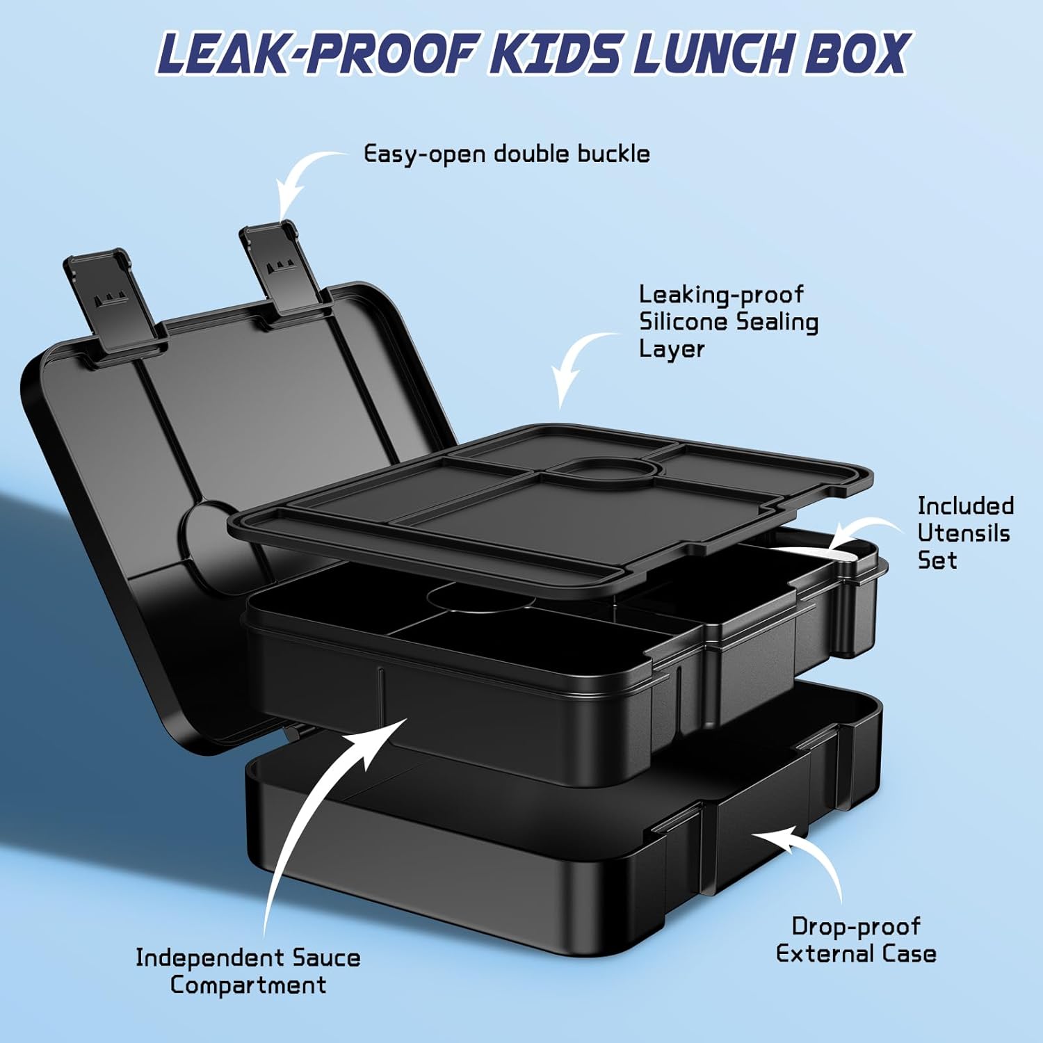 Boys Backpack, Cool Luminous Gamer School Backpacks for Boys with Kids Bento Lunch Box Lunch Bag Pencil Case, Kids Backpack Book Bags for Kindergarten Elementary Middle School - Image 6