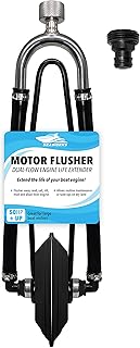 Steel Dual Feed Muff Style Heavy Duty Steel Boat Motor Flusher