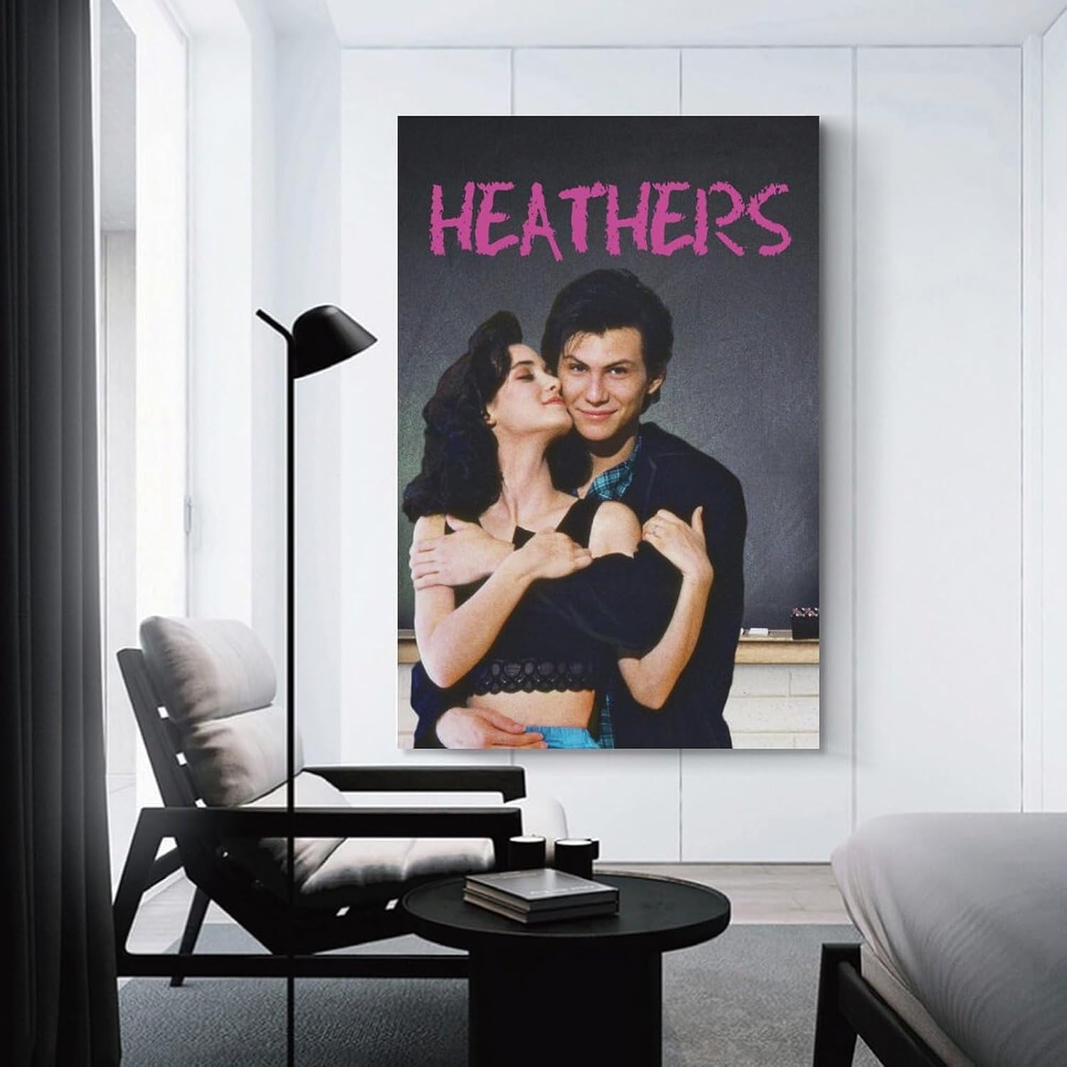 Wall Posters Heathers Movie Poster Canvas Art Poster And Wall Art Picture Print Modern Family Bedroom Decor Posters 24x36inch(60x90cm) image 3