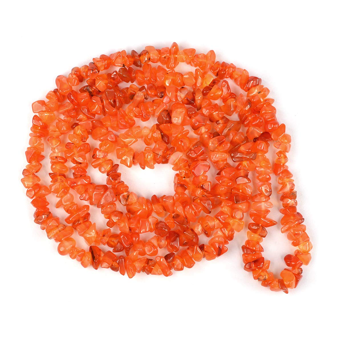 Reiki Crystal Products Carnelian Mala Natural Crystal Stone Chip Bead Mala for Reiki Healing and Crystal Healing Stone (Color : Red/Orange) (B07LBV5DL8) Amazon Price History, Amazon Price Tracker
