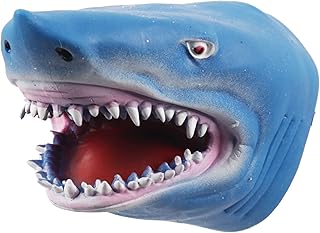 Hand Puppets for Kids and Adults - Kids and Toddler Toys for Pretend Play - Blue Shark