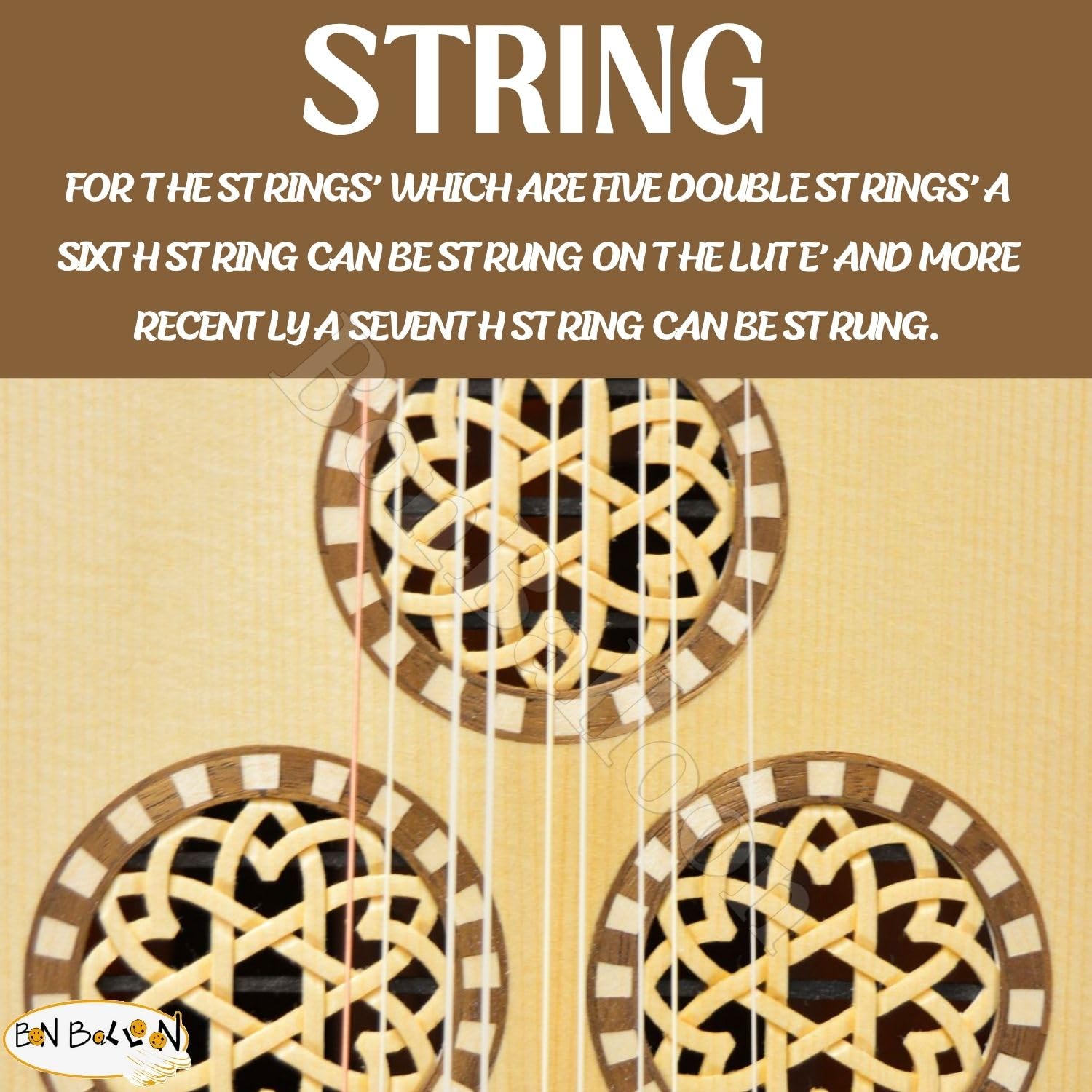 Ägyptische Professionelle 10 Oud Saiten Gitarre Kupfer überzogene Nylon Oud + 2 Stück Pyramidenprofi Standard Oud Plektrum Plektrum Ud Risha Reeshe Germany Oudh Musikinstrument Zubehör