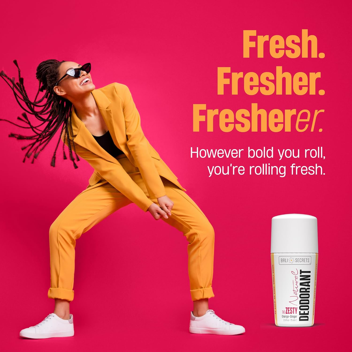 Bali Secrets Natural Deodorant for Women & Men. Nonsense Free. Clean Formula for Sensitive Skin. Strong & Reliable Odor Protection. No Synthetic Aluminum. Organic & Vegan [THE ZESTY] - Image 9