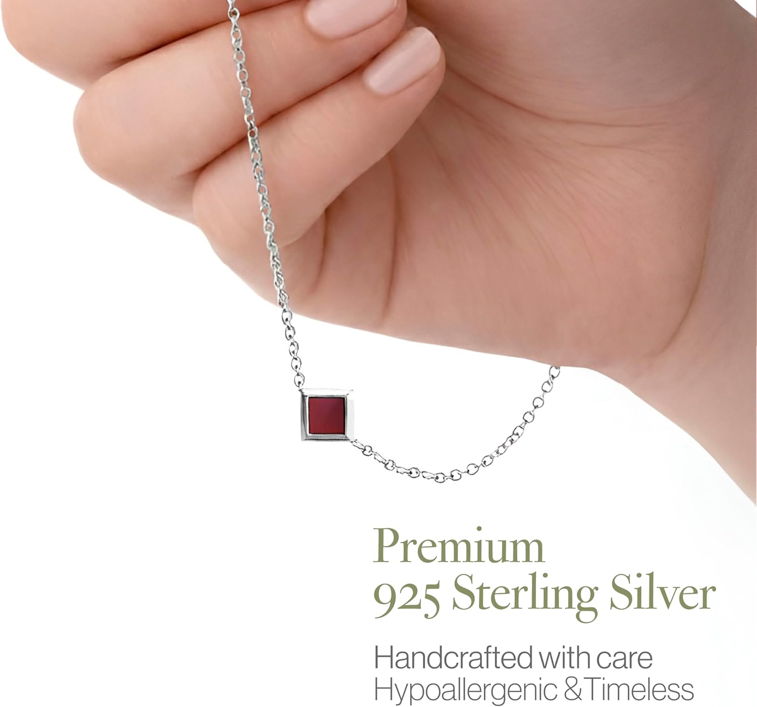 Smallest Nano Bible Christian Charm Bracelet - Tiny Square Rhombus for Women with Entire KJV New Testament Holy Scriptures on 0.2" Microchip, Religious Jewelry for Her, 6.5+2" Extension