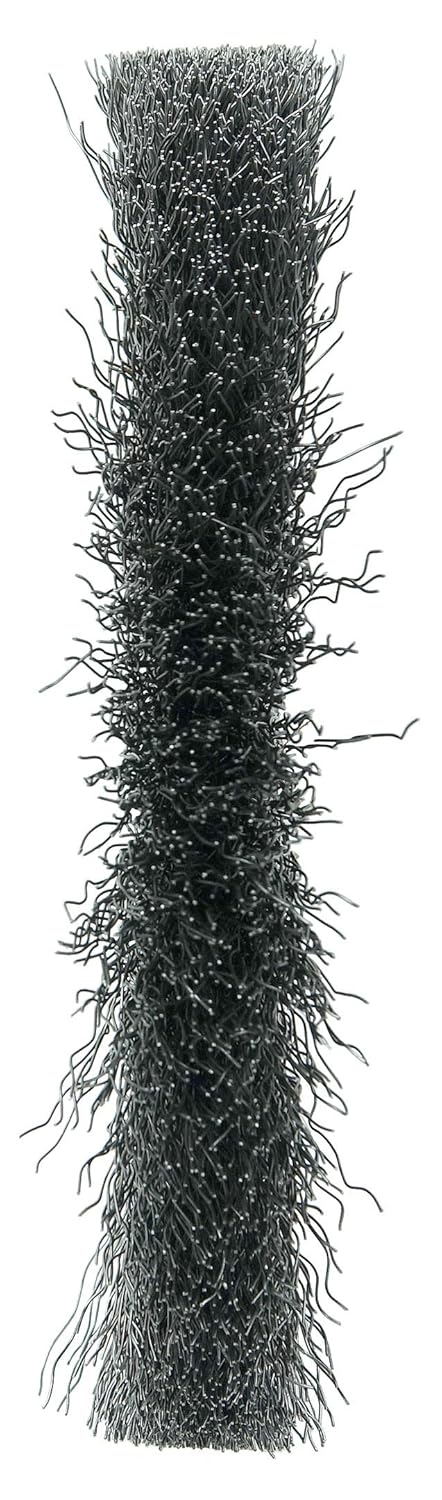 Weiler 01511 7" Maximum Density Crimped Wire Wheel.014 Steel Fill, 5/8"-1/2" Arbor Hole, Made in The USA