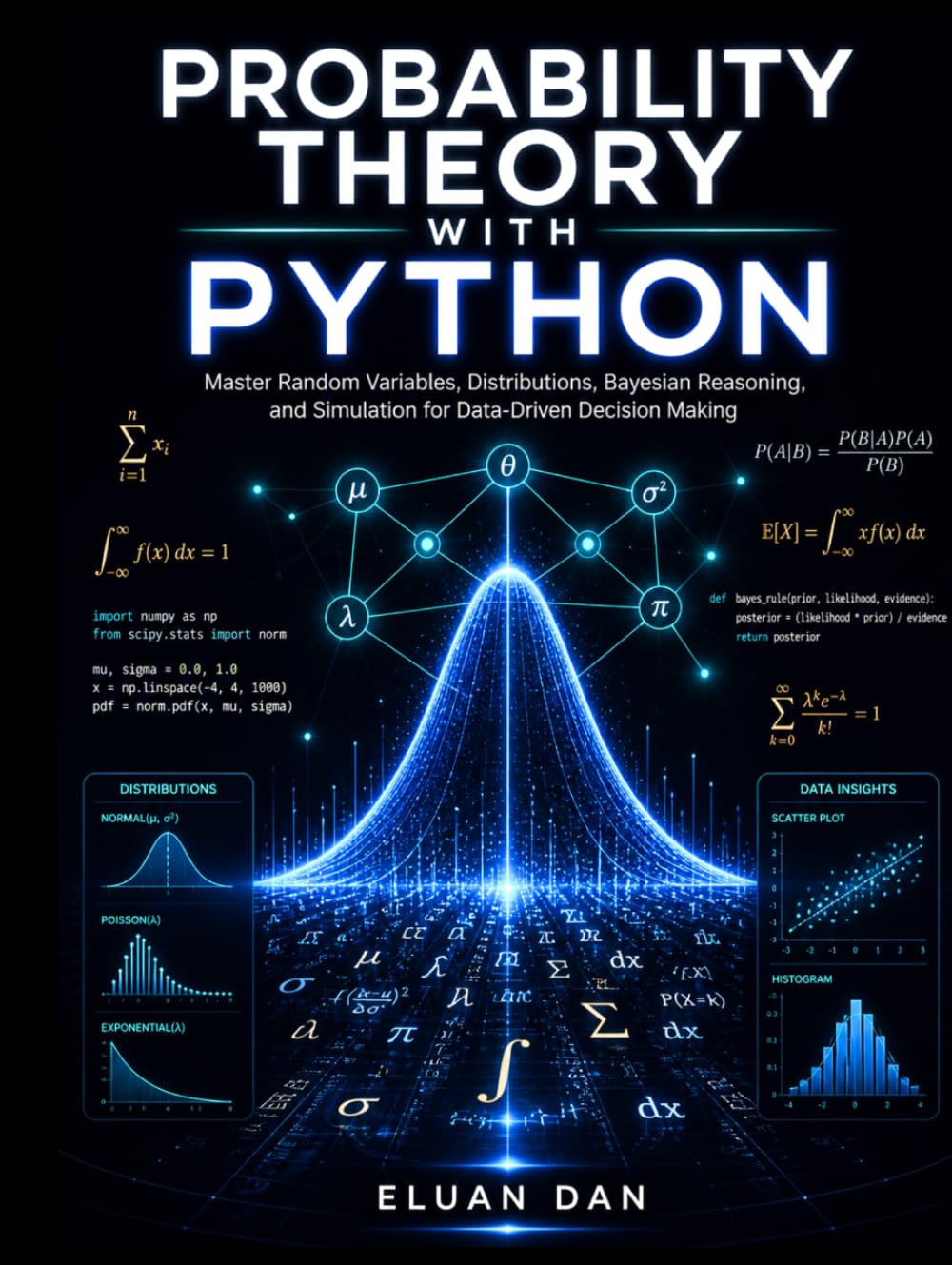 PROBABILITY THEORY WITH PYTHON: Master Random Variables, Distributions, Bayesian Reasoning, and Simulation for Data-Driven Decision Making