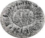 Cat and Dog Plush Bed (Rose Blush, Large)