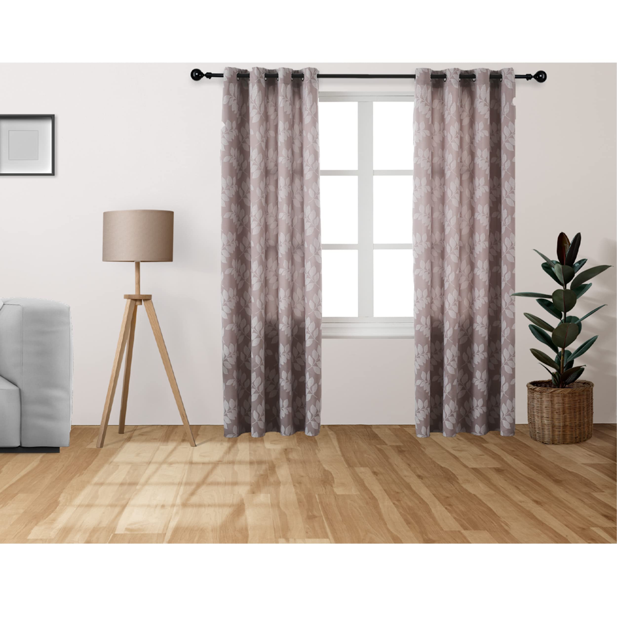 Barras Para Cortinas Homecenter TIENDA EURASIA - Barra Cortinas Extensible, Barras De Cortinas Decorativas, Barra Extensible De Metal Con 2 Terminales, Soportes Y Tornillos (Negro-Plata, 120-210 Cm Barras De Cortina Homecenter