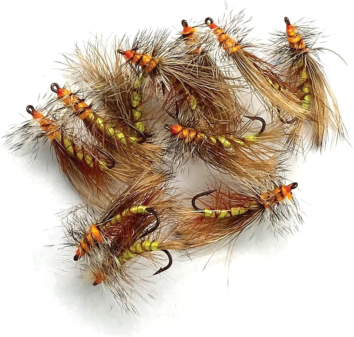 Stimulator Fly Fishing Flies - 1 Dozen. Trout Flies