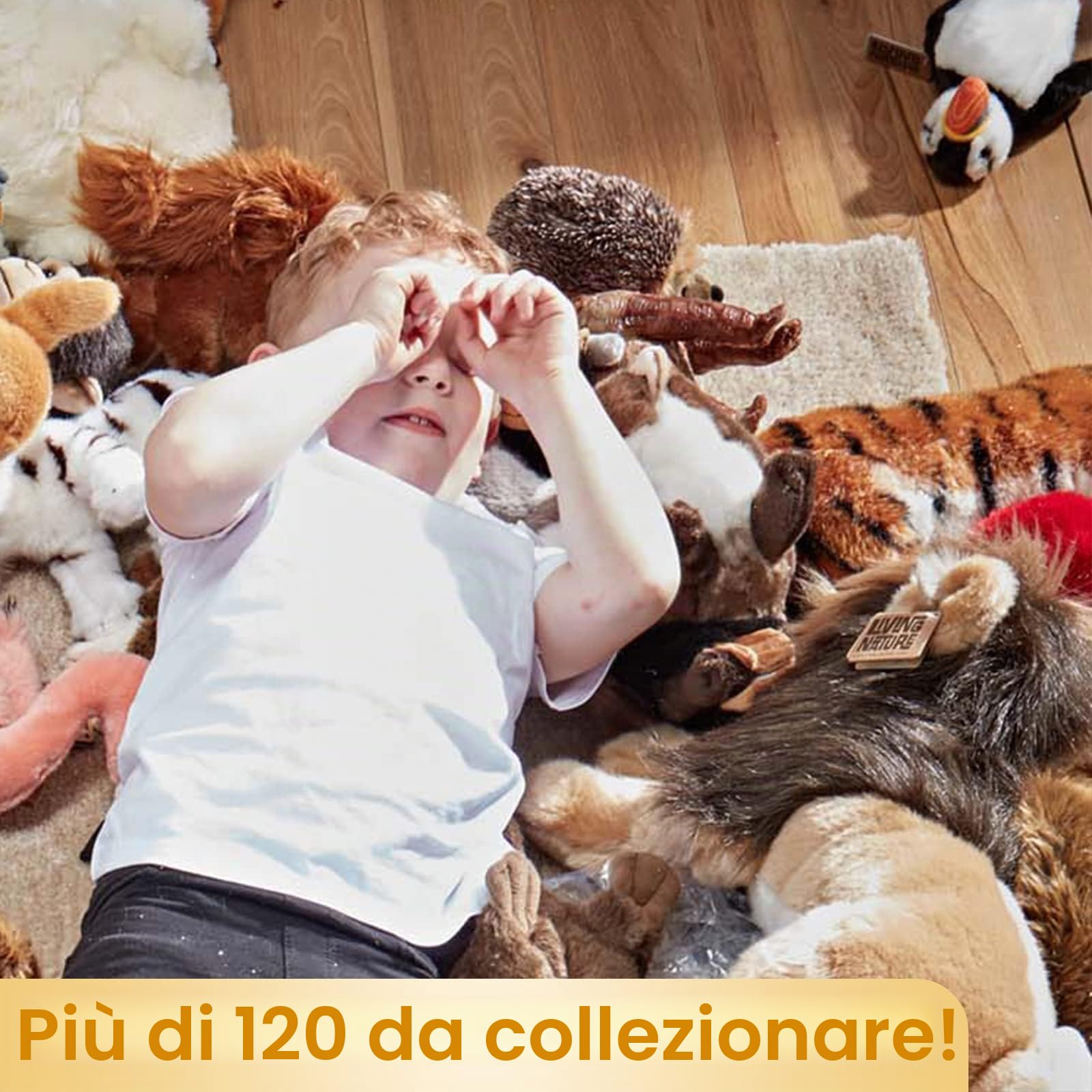 Living Nature, Peluche Farm Uccelli, polli e Anatre, Colore Unknown, AN378