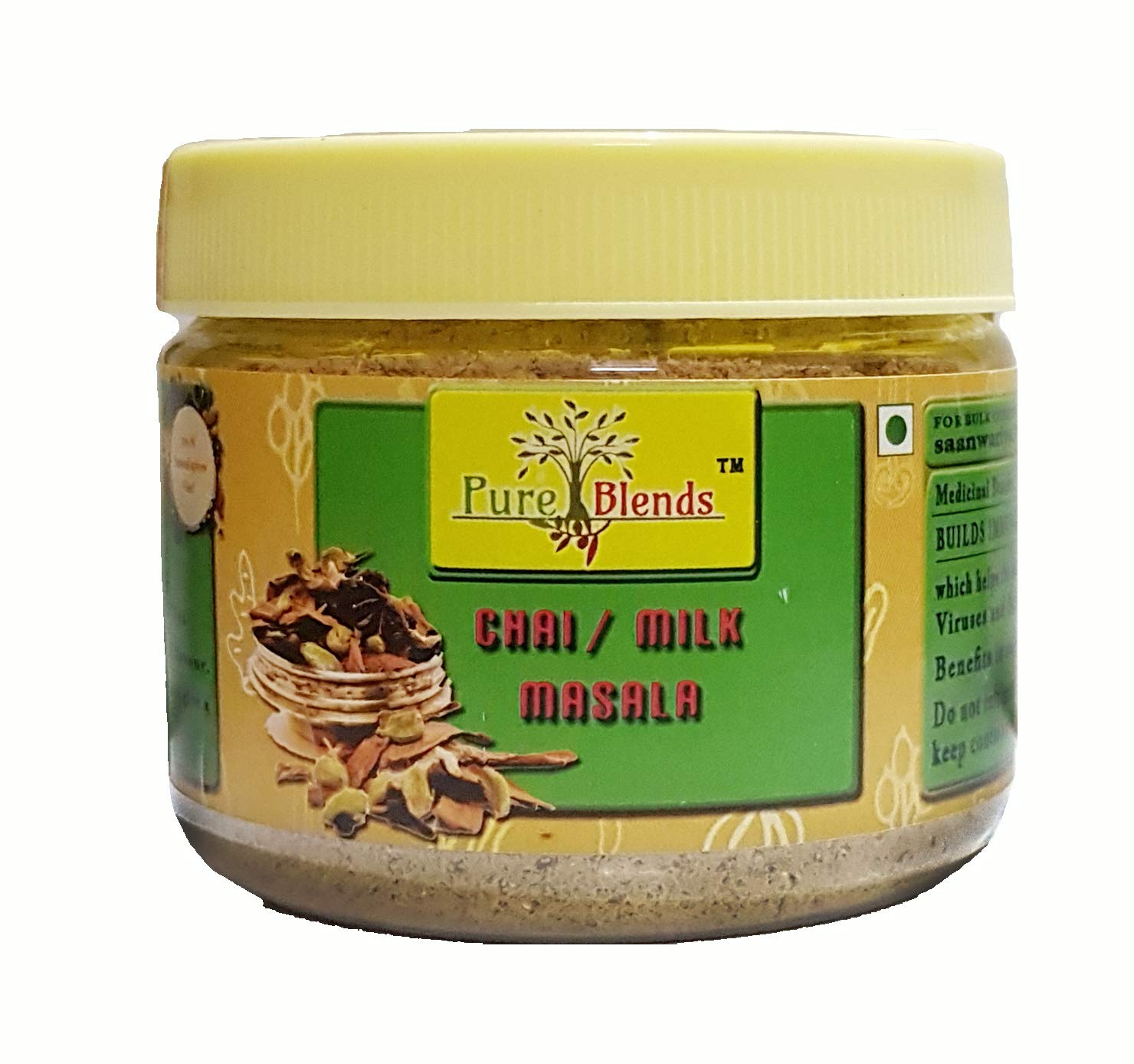 Pure Blends Chai Masala | Premium Flavor ( Tea Masala ) | for Masala Chai | 100 gms