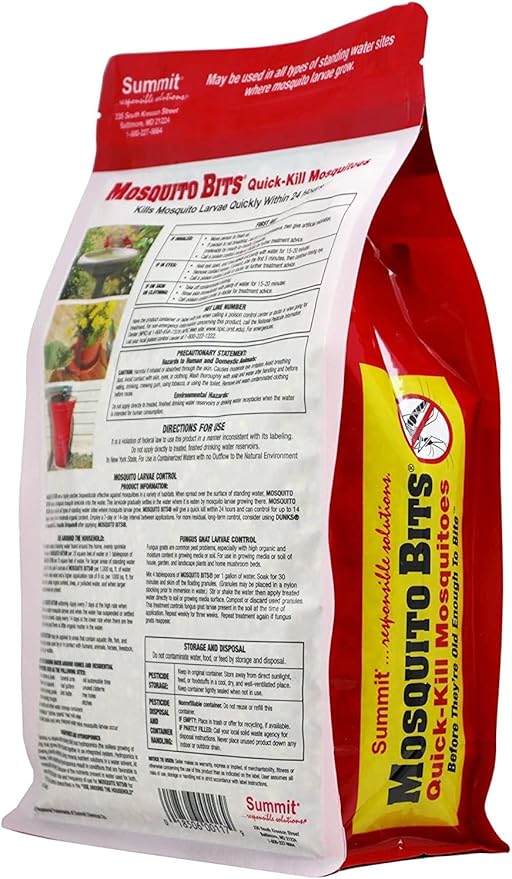 Summit Responsible Solutions Mosquito Bits - Quick Kill, 60-Ounce (2 Pack)