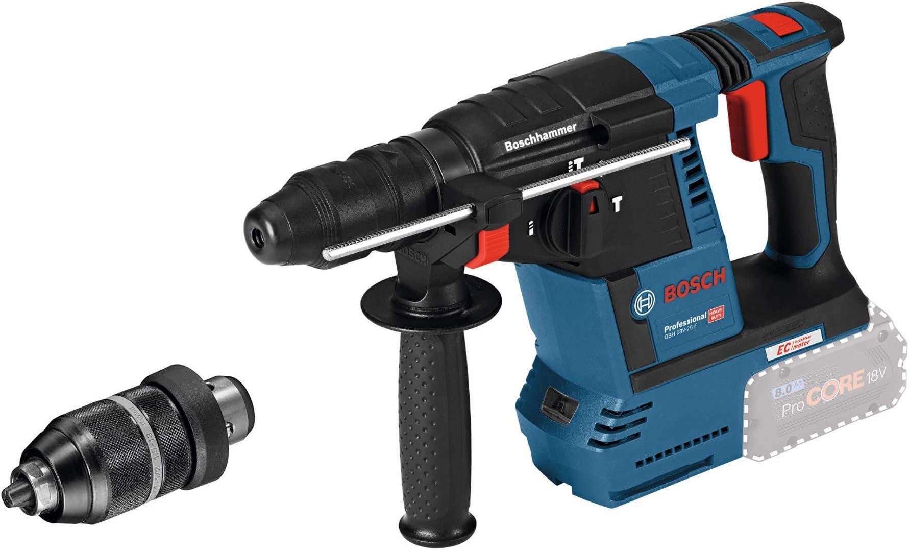 Bosch Professional 18v System Akku Bohrhammer Gbh 18v 21