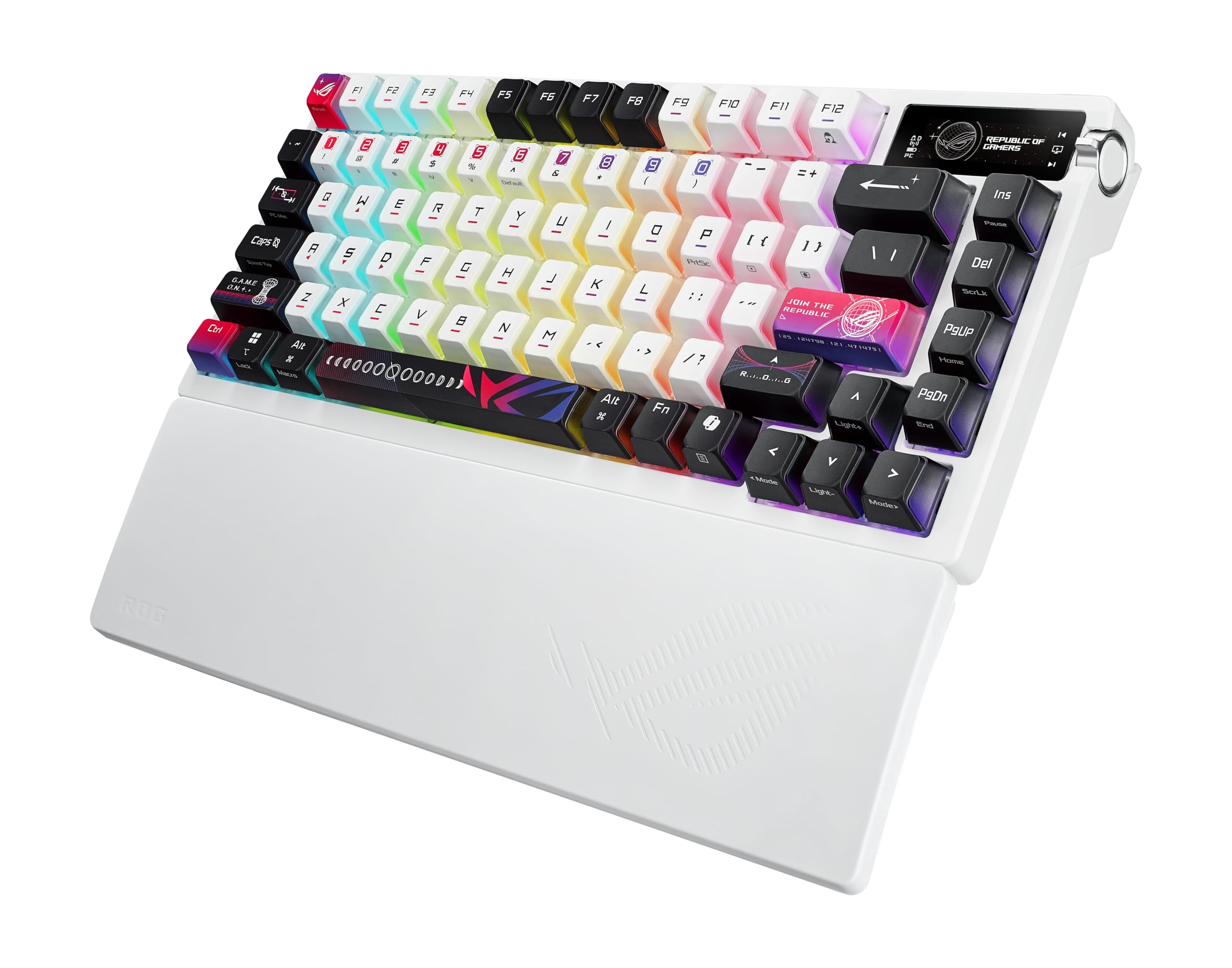 Amazon | ROG Azoth X 75% カスタム ゲーミング キーボード ホット