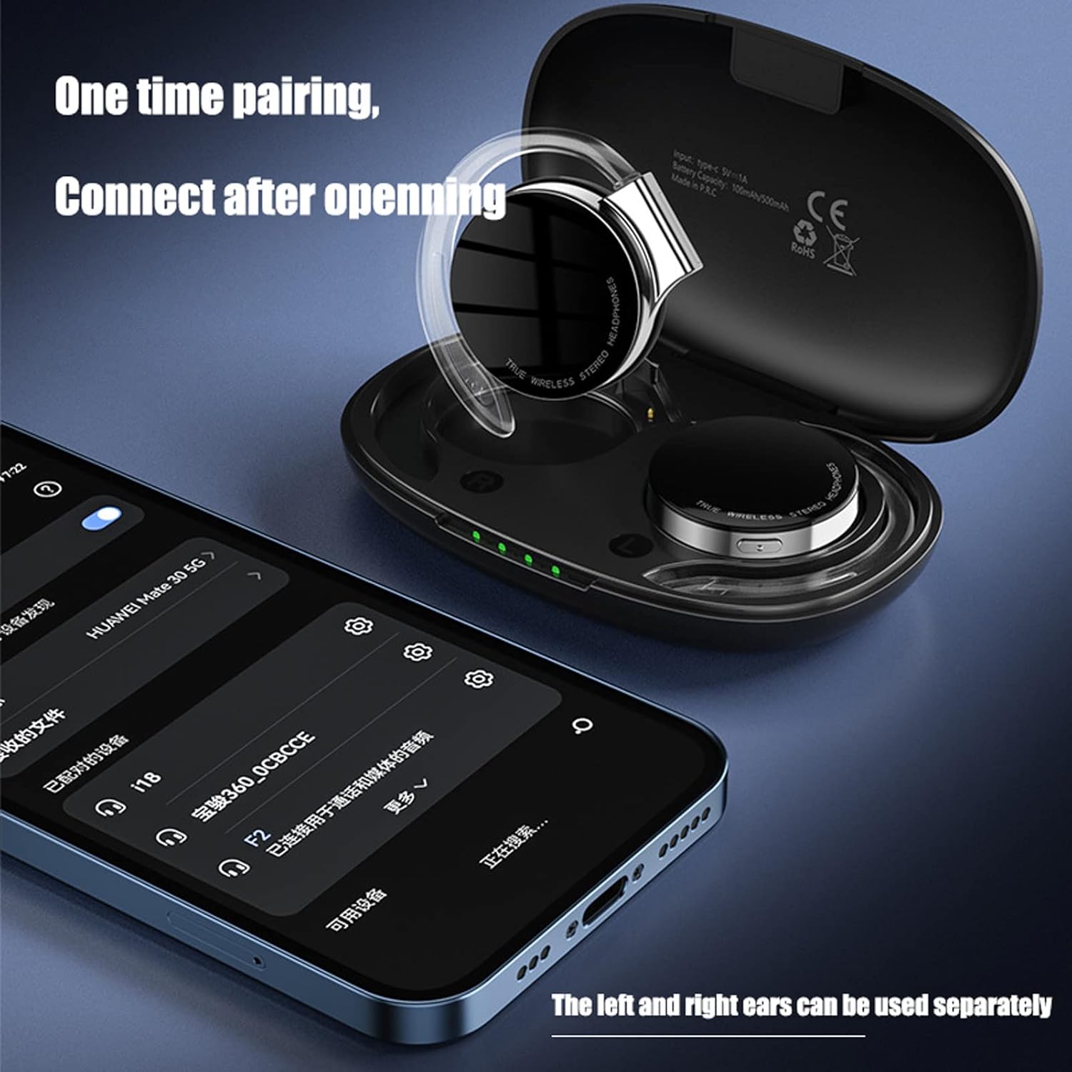 essonio open ear headphones noise cancelling headphones bluetooth earpiece bluetooth headset runnning headphones workout headphones earbuds for cell p