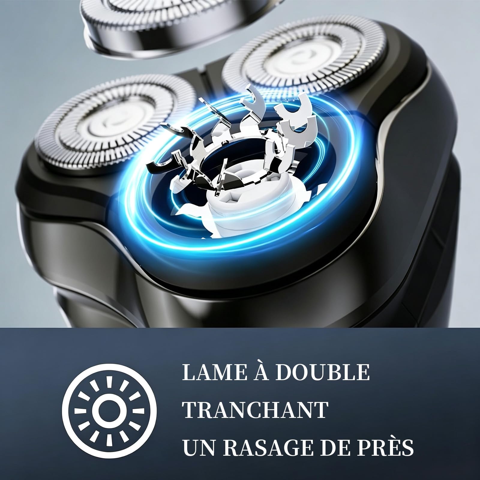 Orzym Rasoir Électrique V1 Pro，Gris