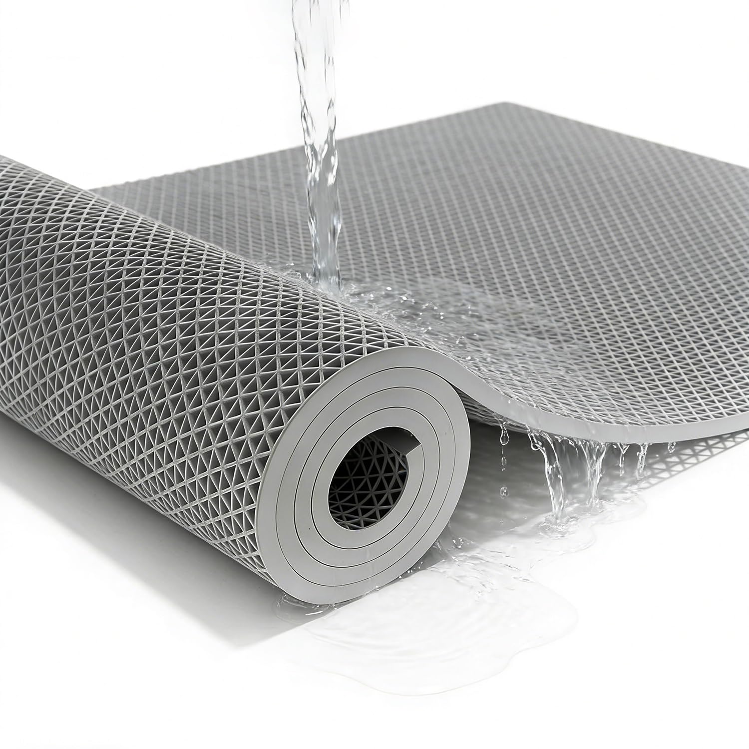 Tapis de drainage en maille PVC avec isolation antidérapante de 6 mm