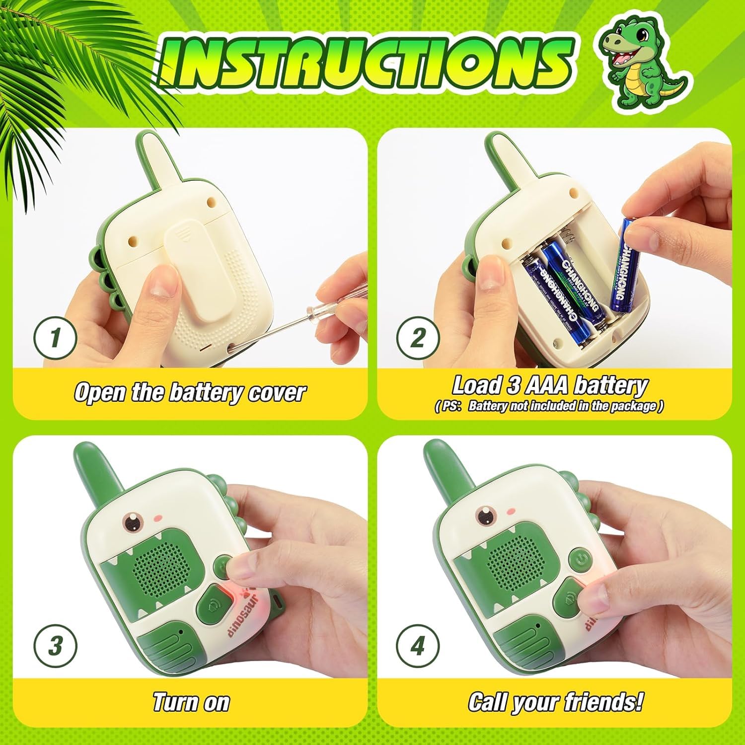 Walkie Talkie Children,Long Range Toy from 3 4 5 6 7 8 Years Boy 3-8 Years Gift Ideas Walky Talky Gift Boy Outdoor Games for Boys Radio Children's Toy Toys - Image 4 thumbnail