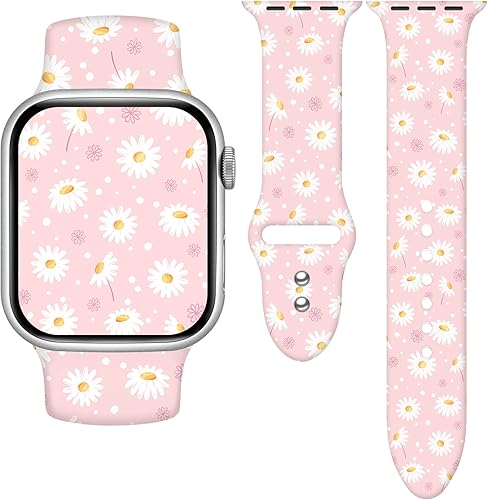 Vista 43 de Holidays - Correa de reloj compatible con Apple Watch de 1.49, 1.57, 1.61, 1.65, 1.65 y 1.73 pulgadas, correa de reloj inteligente de silicona