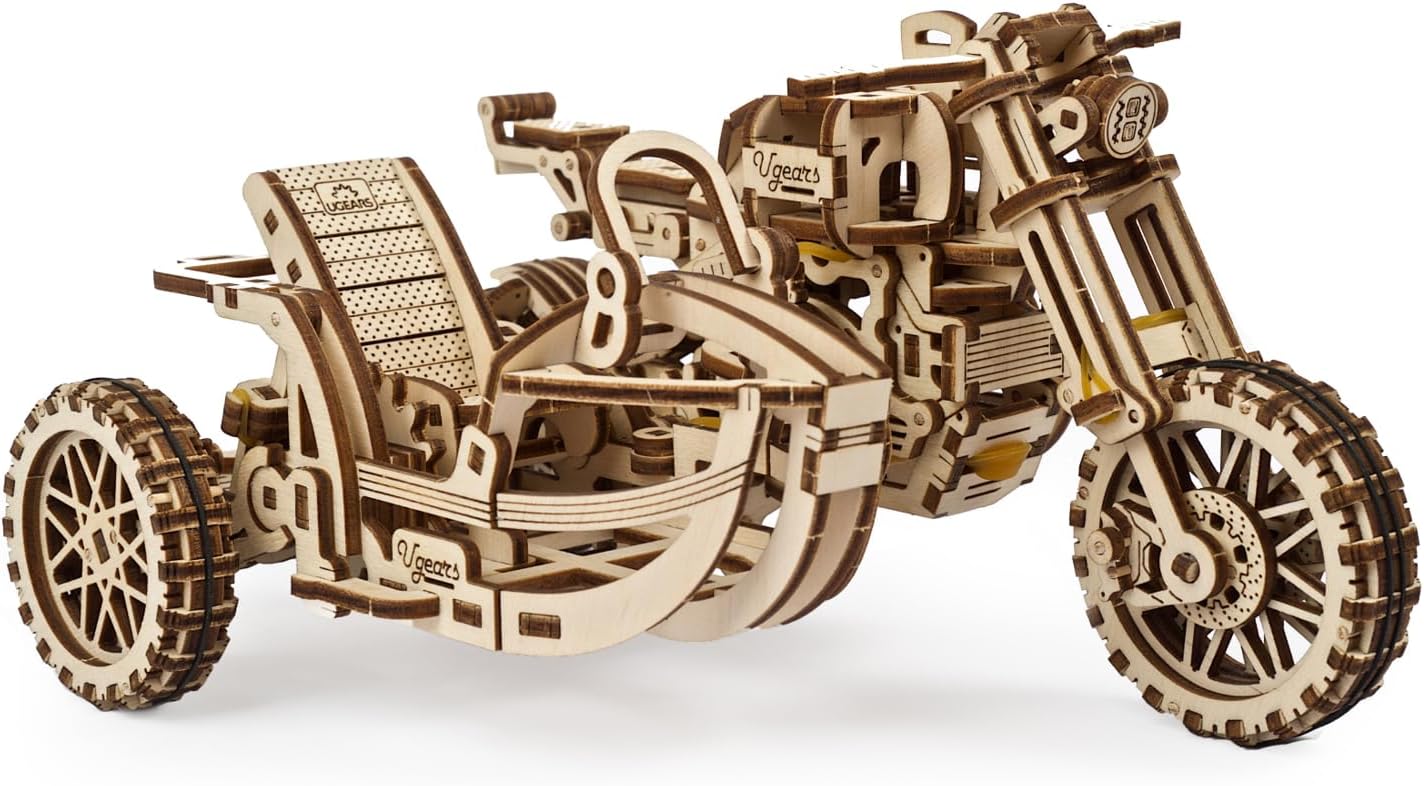 UGEARS Scrambler UGR-10, Model Kit, 3D Puzzle