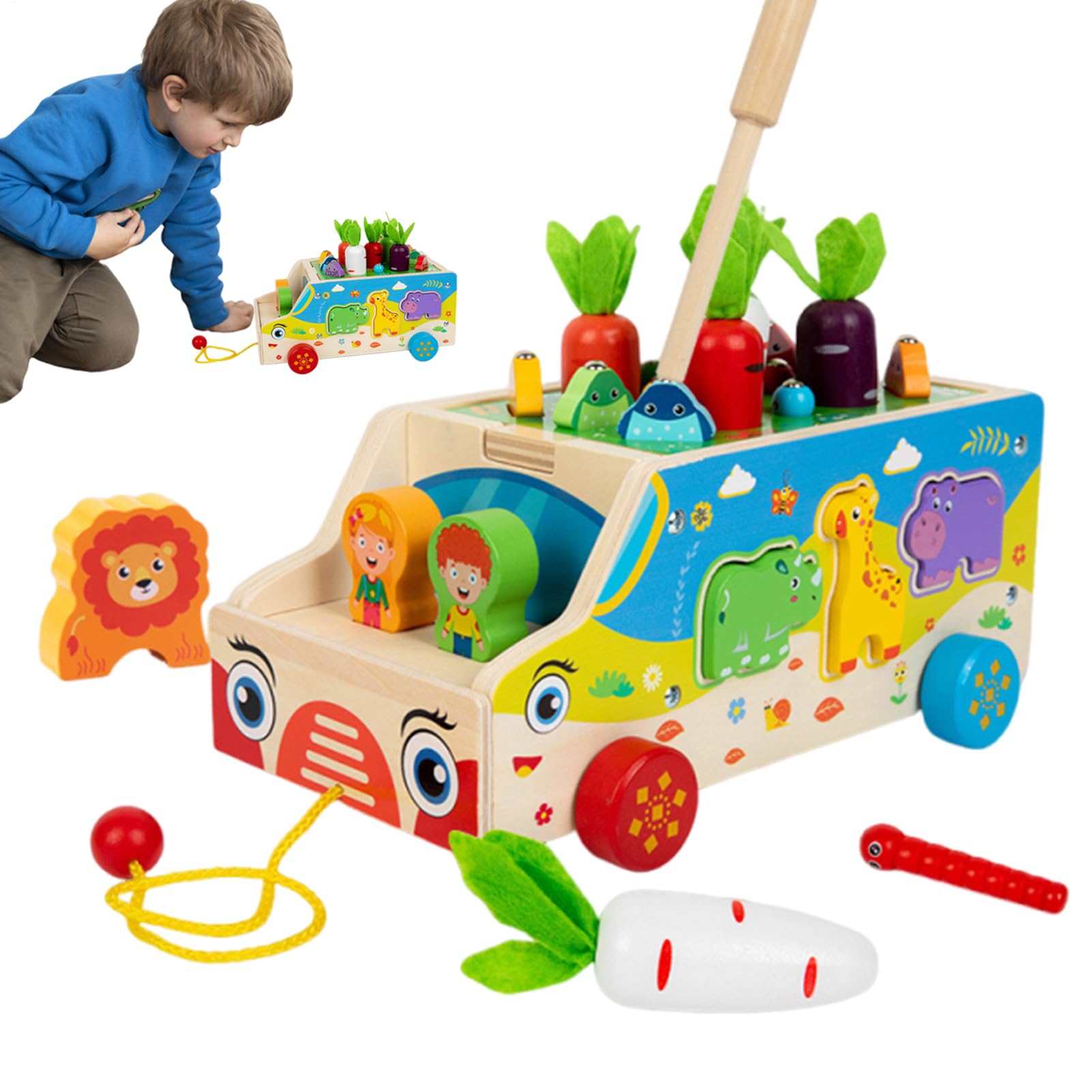 Giocattoli Per Le Abilità Motorie Giocattoli Educativi Per Lo Sviluppo E | In Legno Di Selezione Forme E Raccolta Bambini, Asilo, Classe, Homeschooling