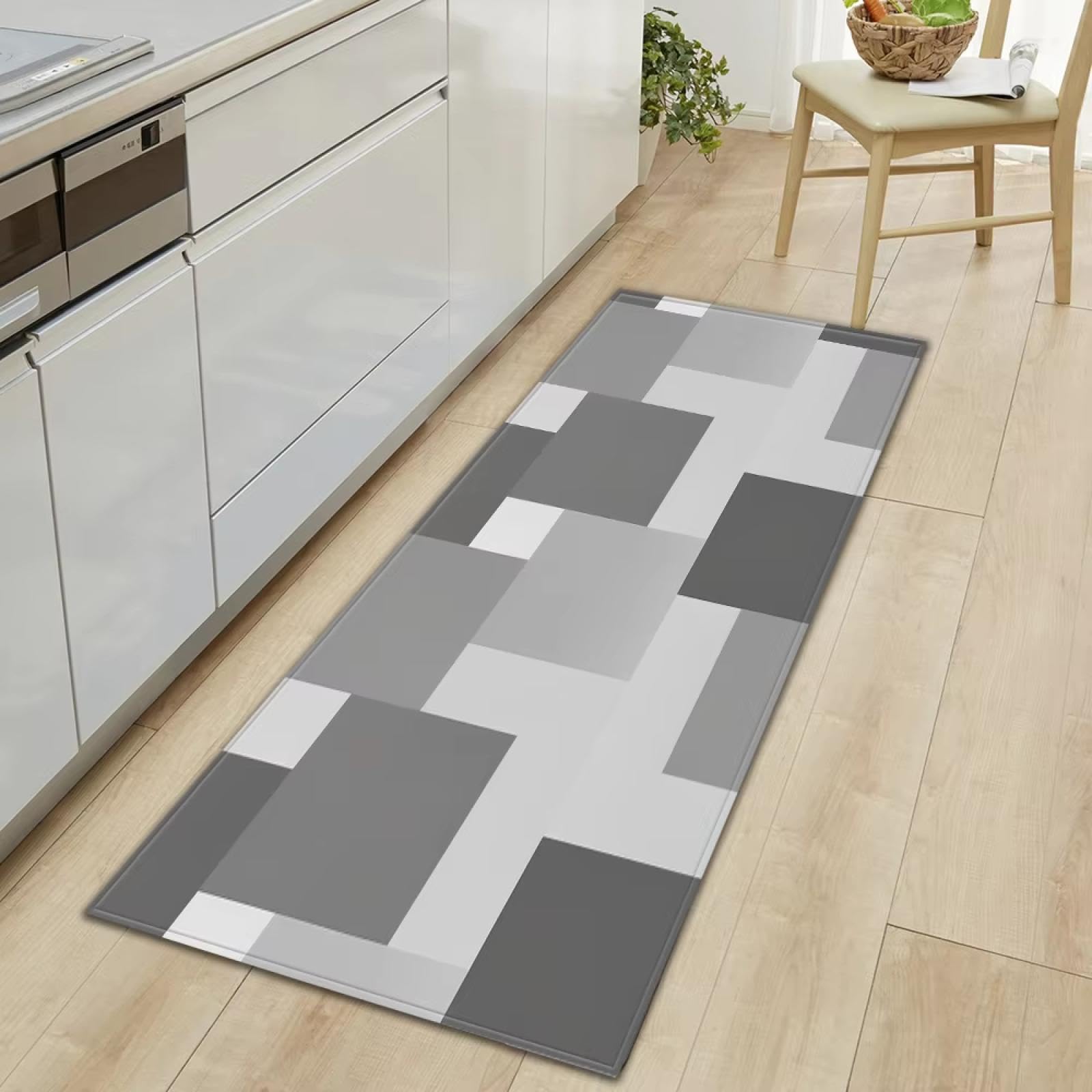 Alfombra de cocina para el hogar antideslizante 60x150 larga para sala y dormitorio