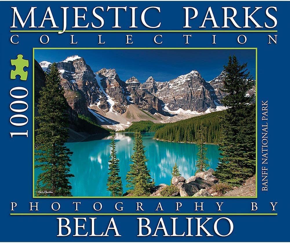Majestic Parks Banff National Park 1000 Piece Puzzle by Bela Baliko Photography